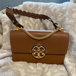 LIKE NEW Tory Burch Camel Miller Shoulder Bag